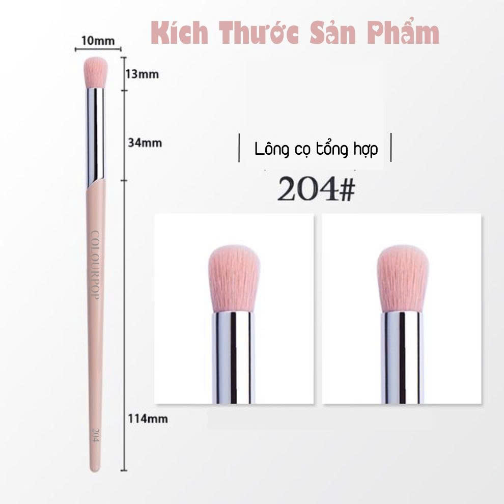 Cọ Mắt Tròn Tán Và Nhấn Đuôi COLOURPOP Eye Shadow Brush C204